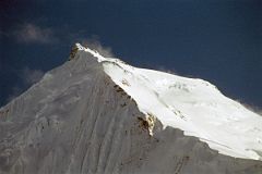 15 Chogolisa I And Long Ridge To Chogolisa II Close Up Late Afternoon From Shagring Camp On Upper Baltoro Glacier.jpg